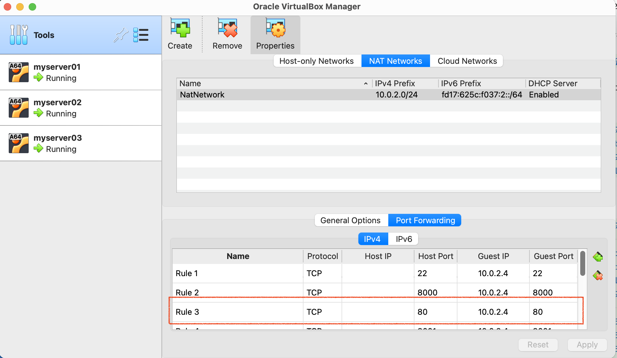 포트 포워딩 확인