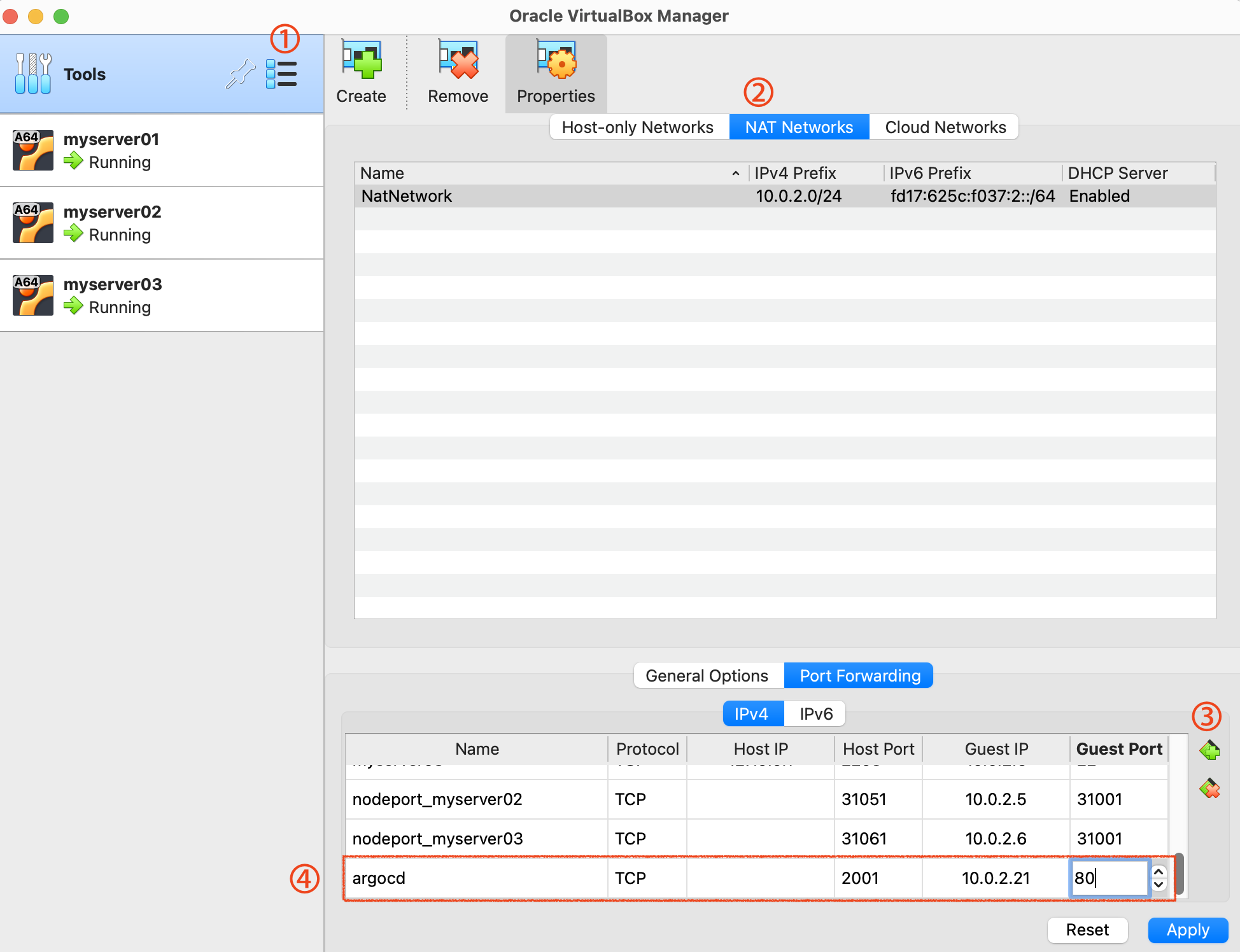 argocd 접속을 위한 포트포워딩